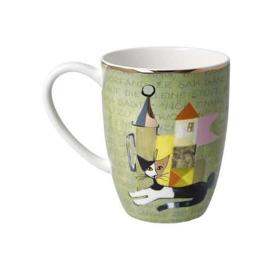 Mug La storia di Serafino 11 cm / 0,4 l, fine bone china, Cats Goebel R. Wachtmeister