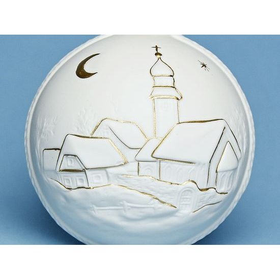 Christmas Ball Decoration - Regensburg, 7,5 cm, Unterweissbacher, Seltmann Porcelain