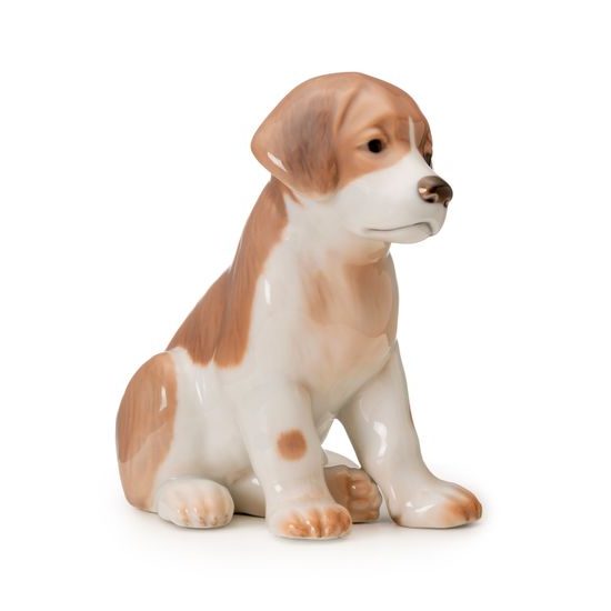 Bernard dog 12,5 cm, Royal Copenhagen porcelain figurines