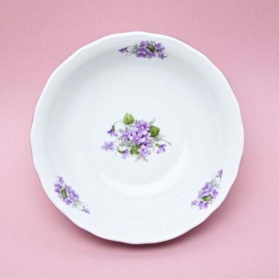 Bowl 23 cm, Violet, Cesky porcelan a.s.