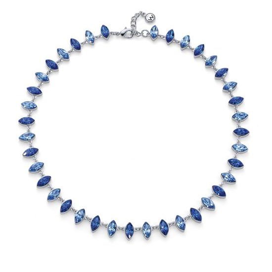 Oliver Weber Necklace Blue Izanami RH Crystal