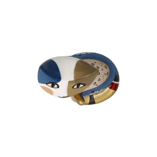 Cat Daria 5 / 3 / 8cm, biscuit china, Cats Goebel R. Wachtmeister