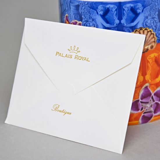 Mug 9 cm 300 ml, Orange, Foulard, Lamart: Palais Royal