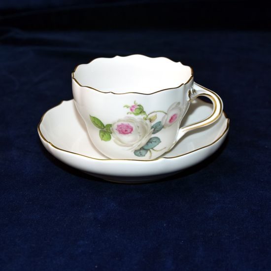 Cup 160 ml plus saucer 140 mm, Meissen porcelain