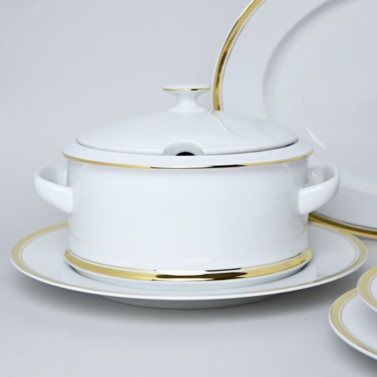 511: Dining set for 6 pers., Sabina gold, Leander 1907