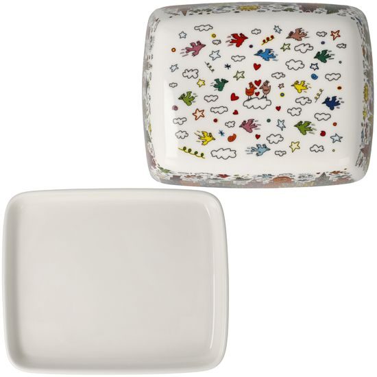 Butter dish My New York City 14 / 11,5 / 6cm, fine bone china, J. Rizzi, Goebel