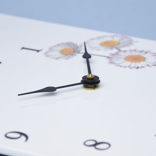 Daisy wall clock 35,5 x 25 cm, Český porcelán a.s.