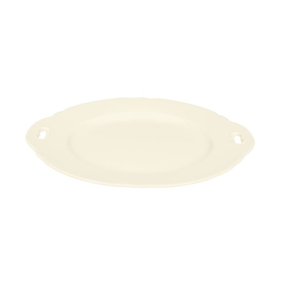 Cake plate with handles 27 x 26 cm, Marie-Luise ivory, Seltmann