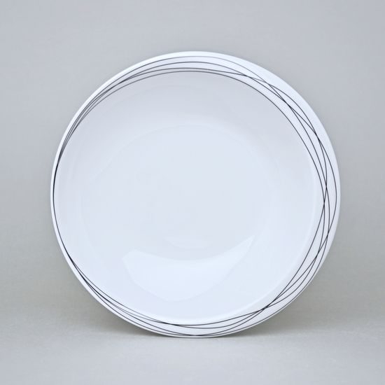 Future 30158: Talíř hluboký 20 cm, Thun 1794, karlovarský porcelán