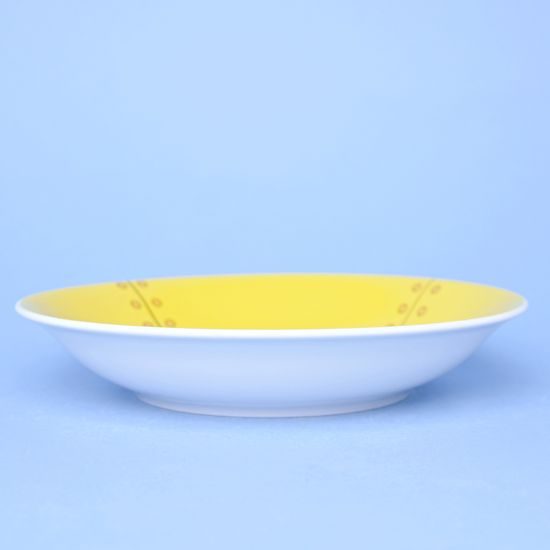 Talíř hluboký 20 cm Ponorka, Thun 1794, karlovarský porcelán