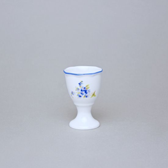 Kalíšek na vejce bez podstavce 7,5 cm, pomněnky, Český porcelán a.s.