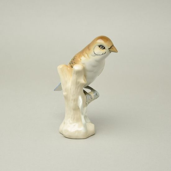 Bird on a small trunk 16,5 cm, Luxor, Royal Dux Bohemia