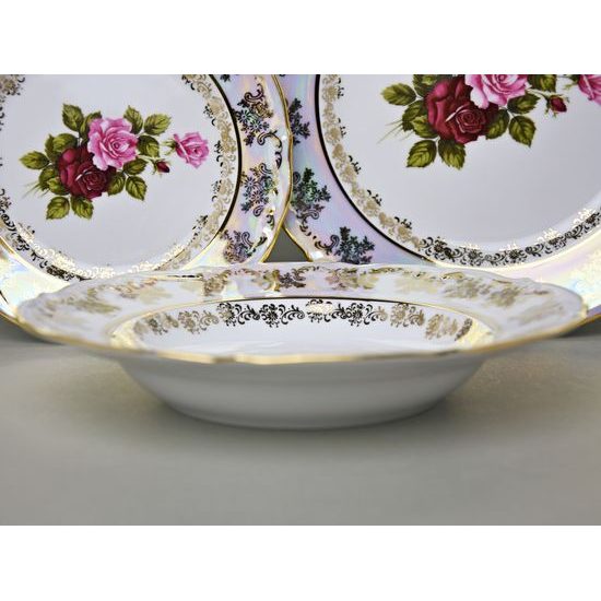 Plate set for 6 pers., Cecily, Frederyka porcelain