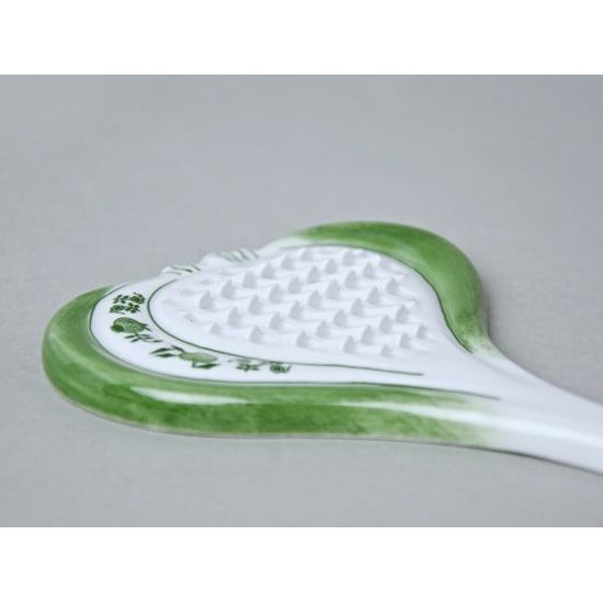 Struhadlo na česnek 16 cm, zelený cibulák, Český porcelán a.s.