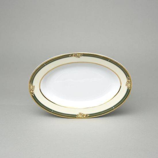 Oval side dish 22,5 x 15 cm, Sabina, Apricots, Leander Loučky