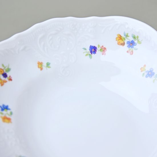 Miska kompotová 16 cm, Thun 1794, karlovarský porcelán, BERNADOTTE házenka