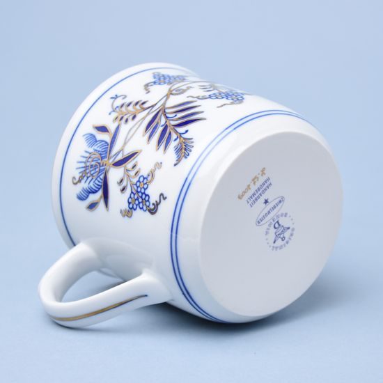 Mug Warmer 650 ml matt gold, Original Blue Onion pattern