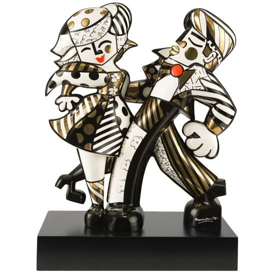 Figurka Golden Swing 34,5 / 17 / 47 cm, porcelán, R. Britto, Goebel