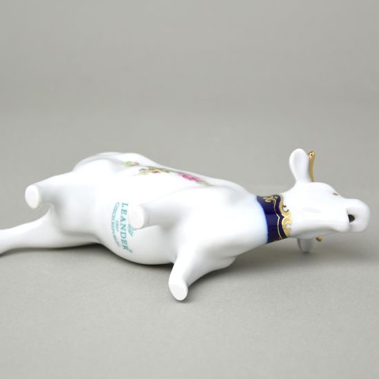 440: Creamer - cow 70 ml, Sonáta, cobalt + roses, Leander Loučky