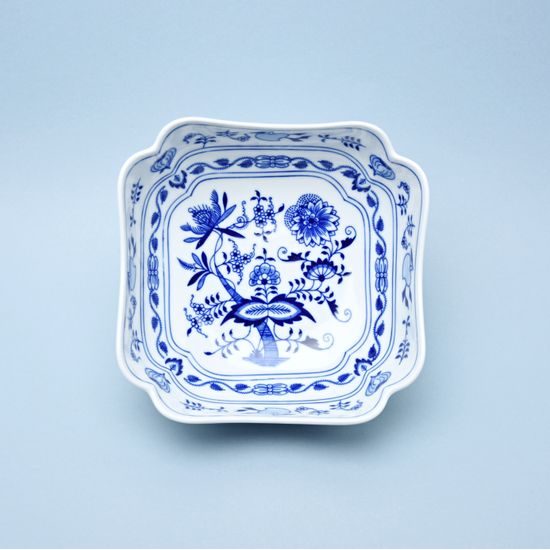 Mísa salátová čtyřhranná vysoká 18 cm, Cibulák, originální z Dubí