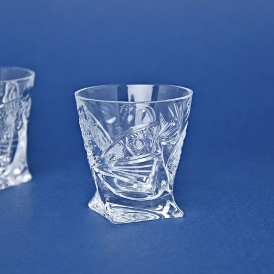 Quadro - Comet, liqueur glass 55 ml, 8 cm, Crystalite Bohemia