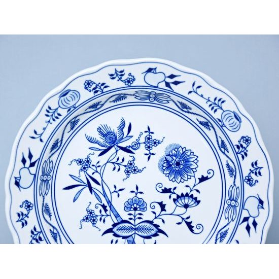 Bowl round deep 28 cm, Original Blue Onion Pattern