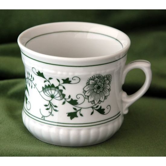 Mug 260 ml, Green Onion Pattern, Cesky porcelan a.s.