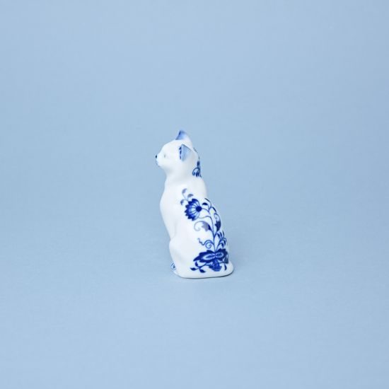 Cat 8,3 x 4,5 x 4 cm, Original Blue Onion pattern