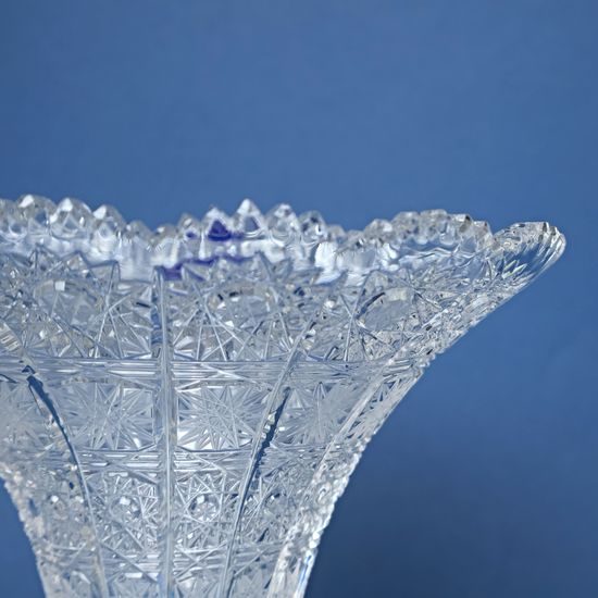 Crystal Hand Cut Vase Doll, 255 mm, Crystal BOHEMIA