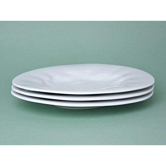 Plate SET for 4 persons with a deep plate / bowl 23 cm, Flamenco, G. Benedikt 1882