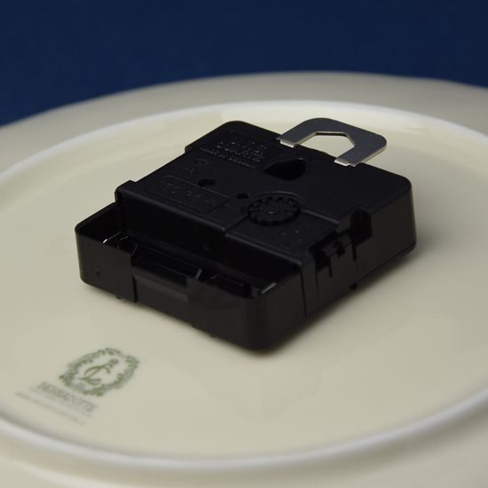 Wall clock 27 cm, Thun 1794, karlovarský porcelán, BERNADOTTE ivory