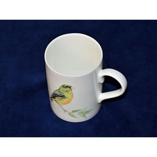 Birds collection - Greenfinch: Mug Lucy 320 ml, English Fine Bone China, Roy Kirkham