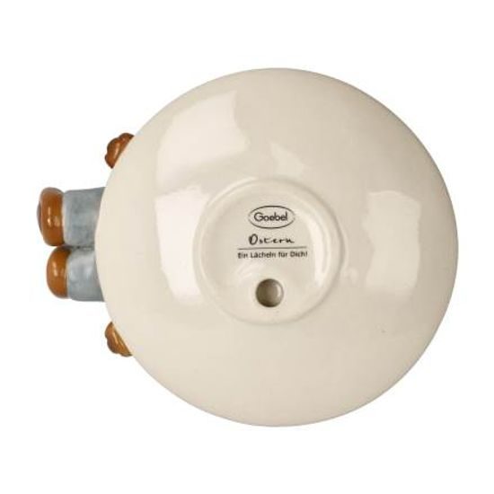 A smile for you - Eastern bunny candleholder 15 / 12,5 / 11 cm, stoneware, Goebel