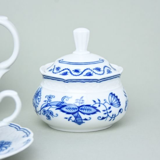 Tea set for 6 persons, Thun 1794 Carlsbad porcelain, Natalie - Onion