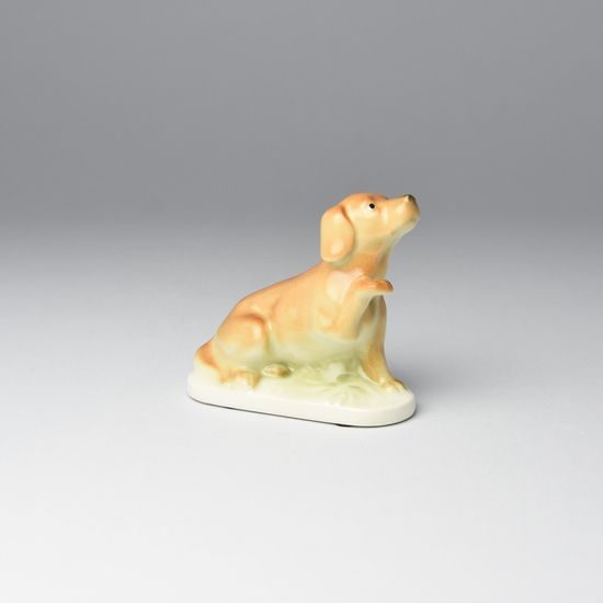 Dog 7 x 3 x 6 cm, Kati Zorn, Unterweissbacher porcelain