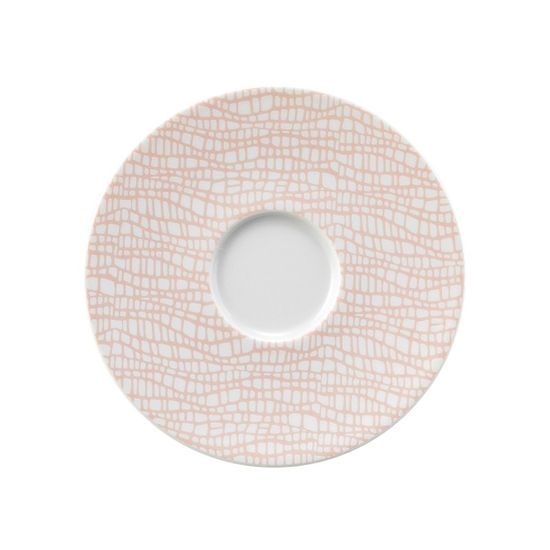 Saucer 13,5 cm, Posh Rose 25673, Porcelain Seltmann