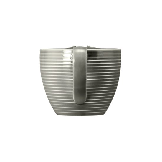 Beat perleťová šedá: Mlékovka 280 ml, porcelán Seltmann
