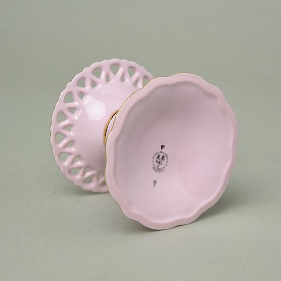 Candle holder low 7 cm, Byzant 403, Rose China Chodov