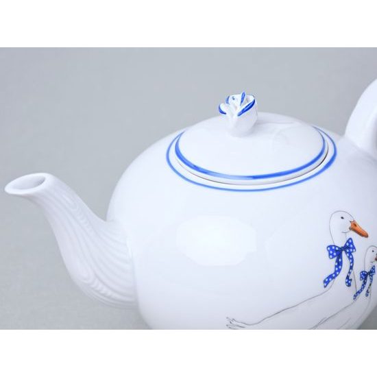 Pot tea 0,9 l, Český porcelán a.s., Goose