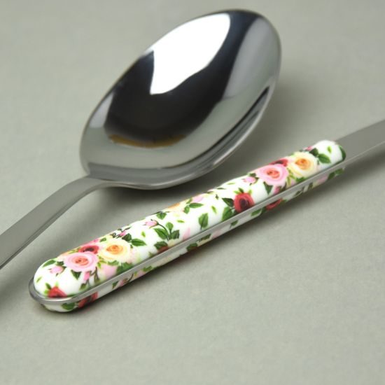 Lžice a vidlička na salát 26 cm, BISTROT Roses 14014, NEVA