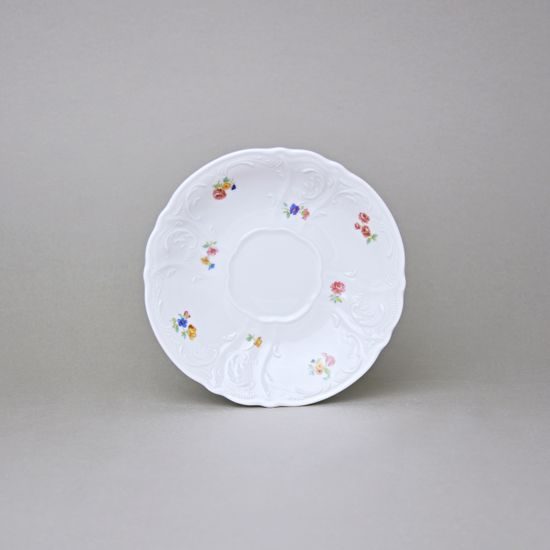 Saucer 15,5 cm, Thun 1794 Carlsbad Porcelain, BERNADOTTE hazenka