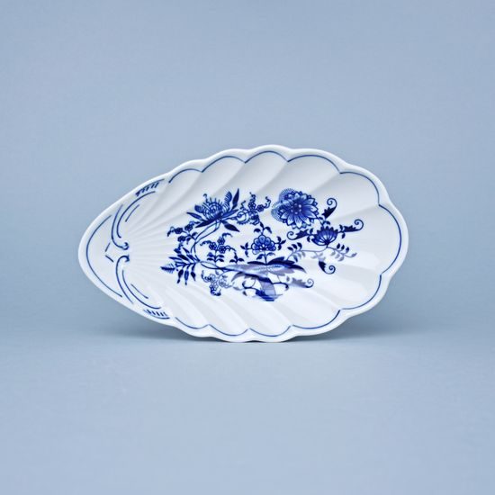 Shell dish 23 cm, Original Blue Onion Pattern