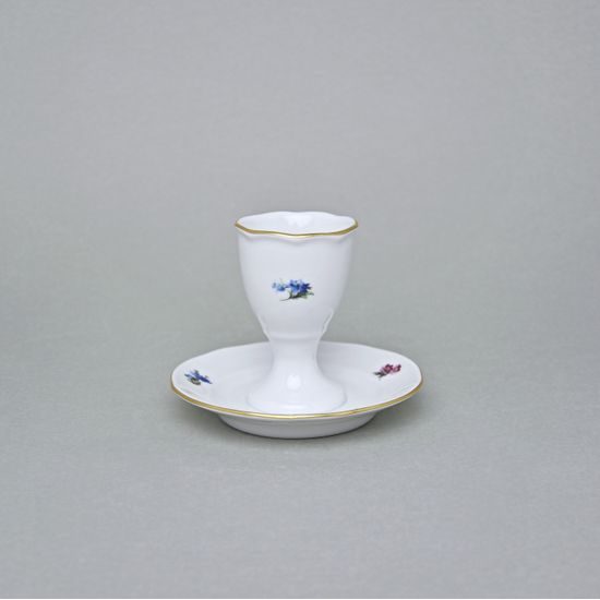 Egg cup with stand 7,5 cm, Hazenka, Cesky porcelan a.s.