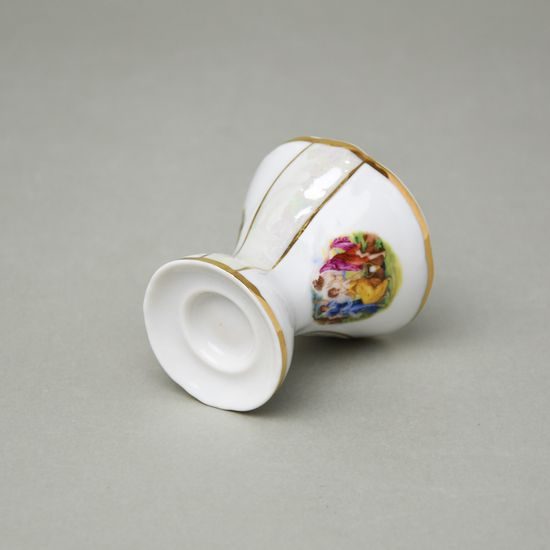 Tři Grácie: Svícen 6,5 cm, Thun 1794, karlovarský porcelán, BERNADOTTE