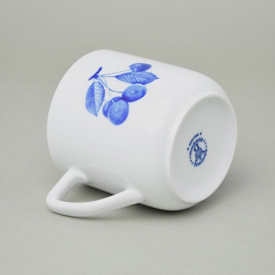 Mug Pětka 0,38 l, cobalt blue cherry, Český porcelán a.s.