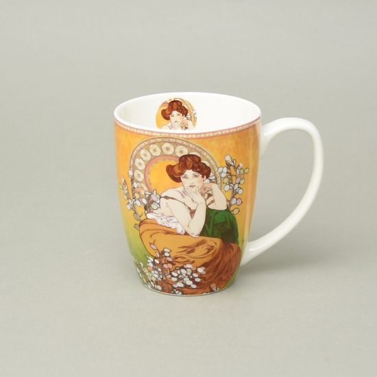 Hrnek 380 ml, Topaz, A. Mucha, porcelán DUO