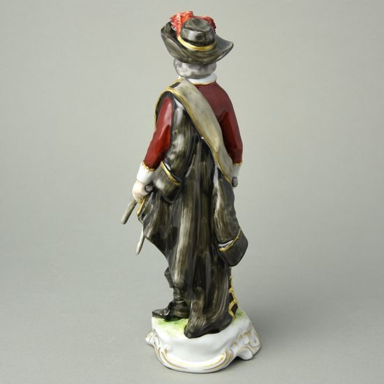 Three Musketeer - Athos 20 cm, Porcelain Figures Unterweissbacher