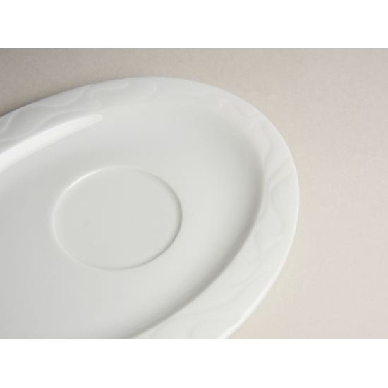 Allegro: Saucer oval 19 cm, Seltmann porcelain