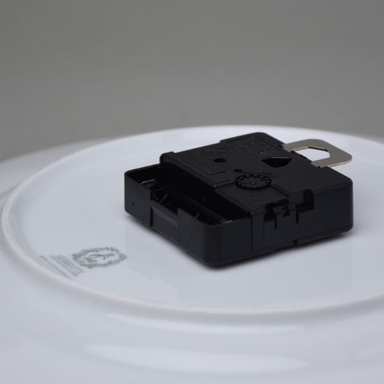 Hodiny nástěnné 27 cm, Thun 1794, karlovarský porcelán, BERNADOTTE zlato-kobalt