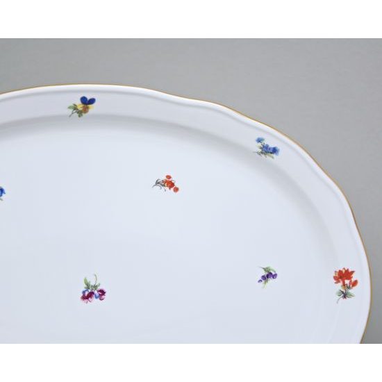 Talíř oválný 35 cm, Rakouská házenka, Český porcelán a.s.